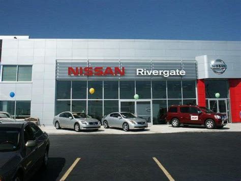 Nissan rivergate - Nissan Of Rivergate offers new and used Nissan vehicles, service, parts, and rental cars. It is a certified dealer for Nissan LEAF®, Express Service, Pre-Owned, and Customer Promise. 